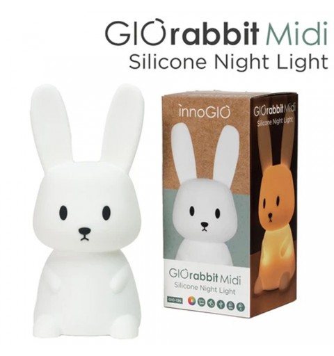 Innogio GIOrabbit  - lampka silikonowa midi  | GIO136